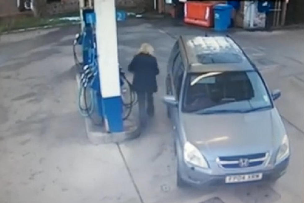 This Woman Has No Idea How To Get Gas At The Gas Station [Video]