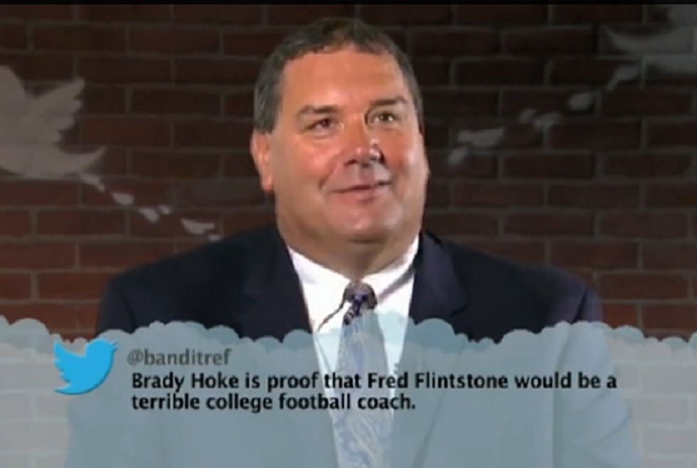 Watch Jimmy Kimmel’s College Football Edition of Mean Tweets [Video]