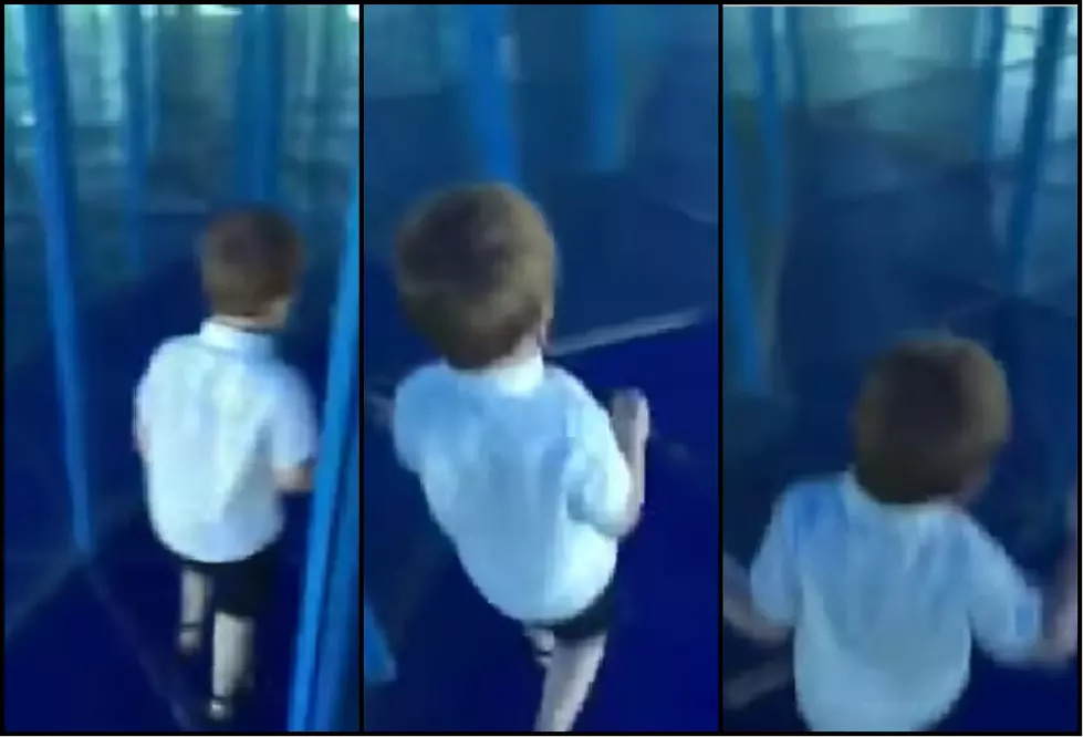 This Is Why You Shouldn’t Let Your Kid Lead A Mirror Maze [Video]