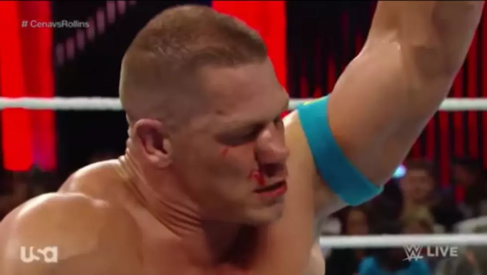 John Cena Breaks His Nose On Live TV [Video]