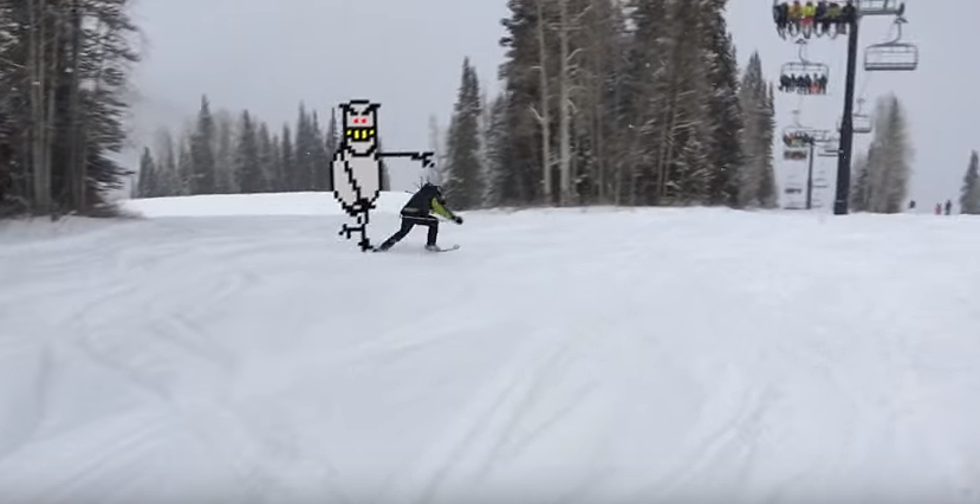 Real Life SkiFree Video Will Make You Never Want To Ski Again [Video]