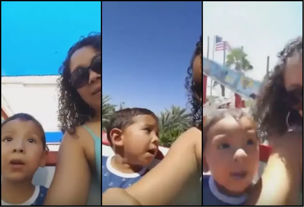 Little Kid Loses His Mind While Riding Roller Coaster [Video]