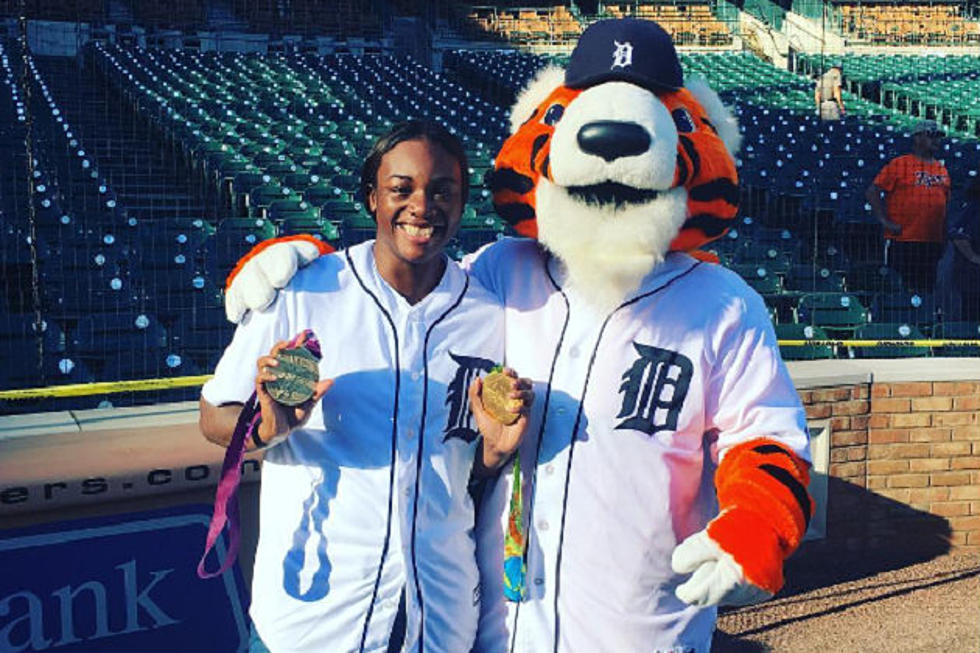 Watch Claressa Shields Throw Out A Gold Medal First Pitch At A Detroit Tigers Game [Video]