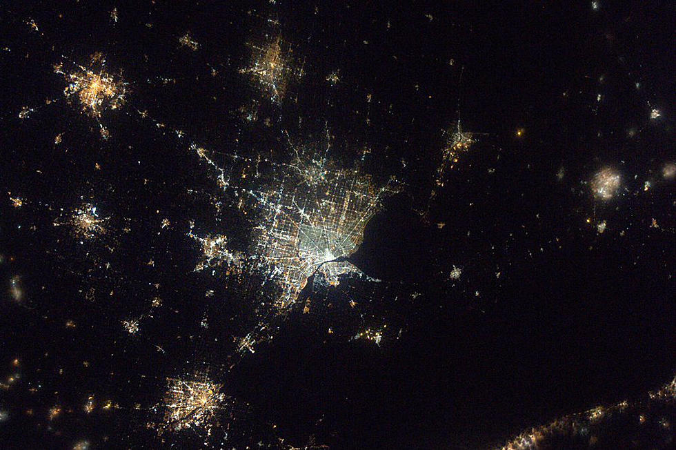 Detroit From Space
