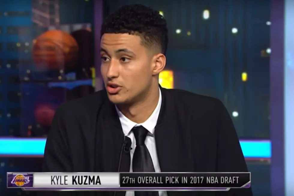 Watch Kyle Kuzma Talk Playoffs and Recap His Rookie Year
