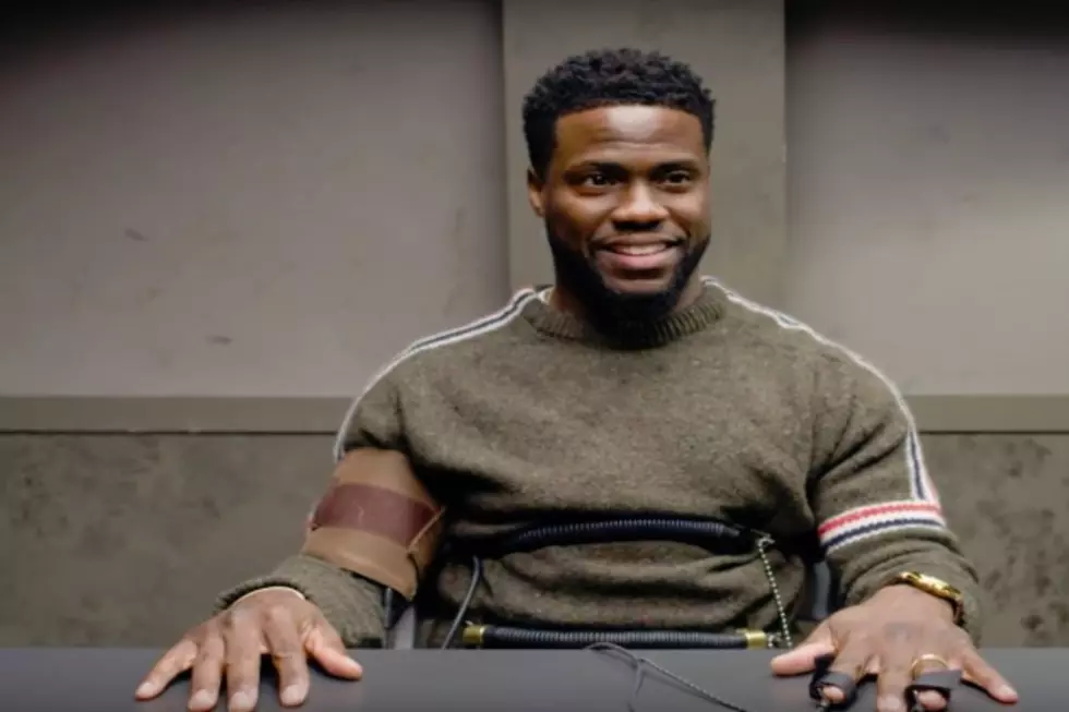 Kevin Hart Is Hilarious While Taking A Lie Detector Test [Video]