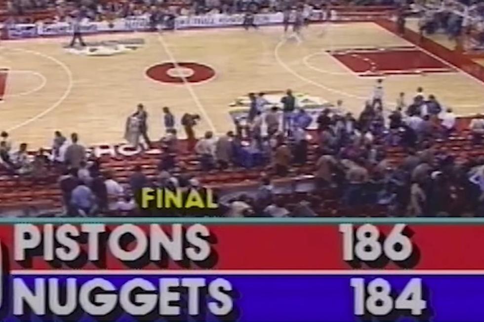 The Pistons Played In The Highest Scoring Game In NBA History 36 Years Ago Today