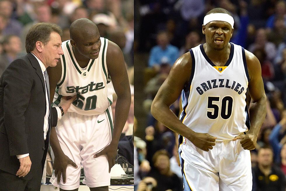 Sparty Standout Zach Randolph Is The First Memphis Grizzlies Retired Jersey