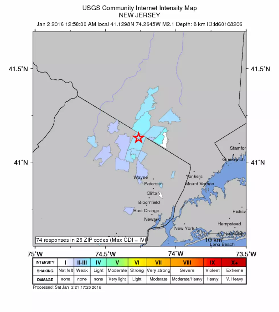 Earthquake Shakes Parts of the Hudson Valley
