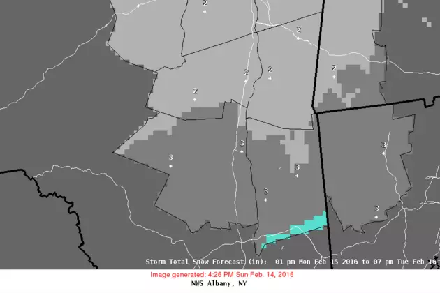 Hudson Valley Could See 2-4 Inches of Snow
