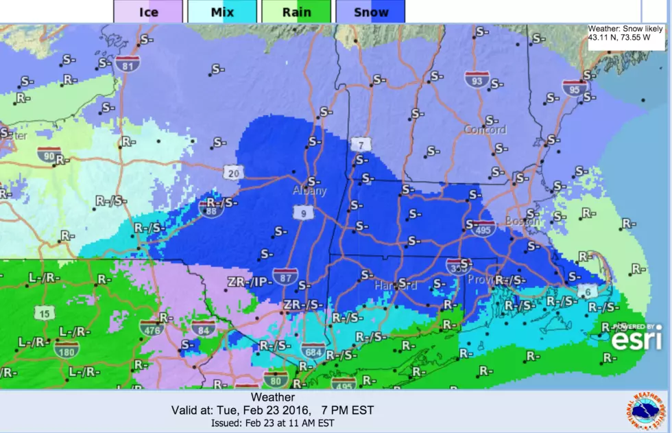 Hudson Valley Under Winter Weather Advisory for Freezing Rain, Snow