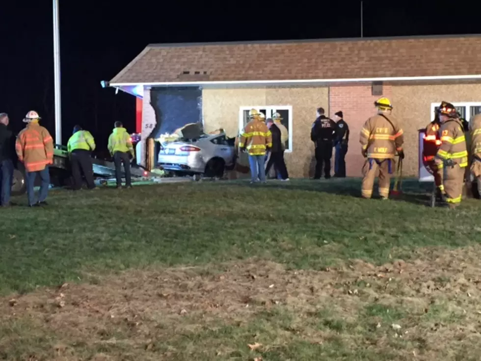 Police: Intoxicated Driver Crashed into Building in Newburgh [PHOTOS]