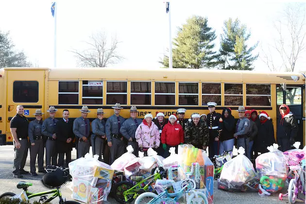 Troop K Makes Happier Holidays with Successful Toy Drive