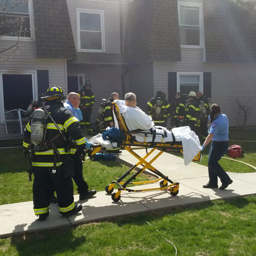 Hudson Terrace Fire Sends Two to the Hospital