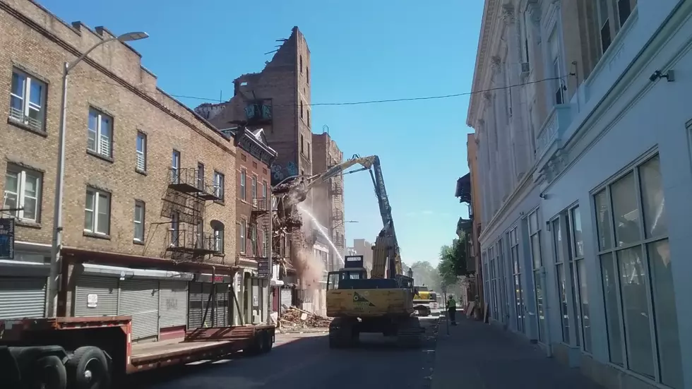 Demolition Begins on Damaged City of Poughkeepsie Buildings