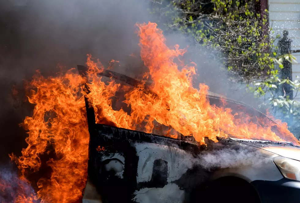 Elderly Couple Saved From Burning Car In Upstate New York