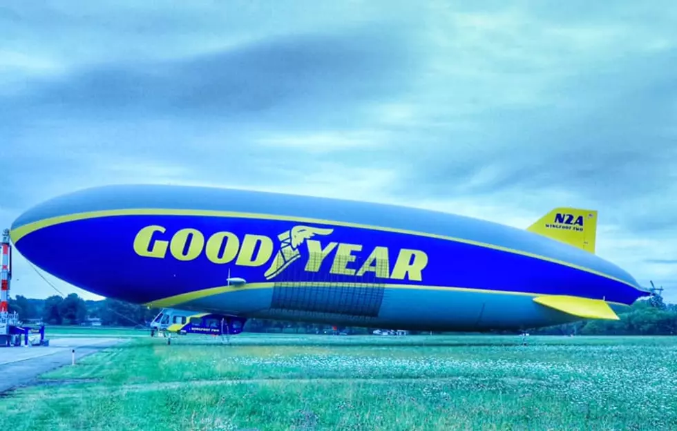 Famed Goodyear Blimp Spotted in Hudson Valley (PHOTOS)