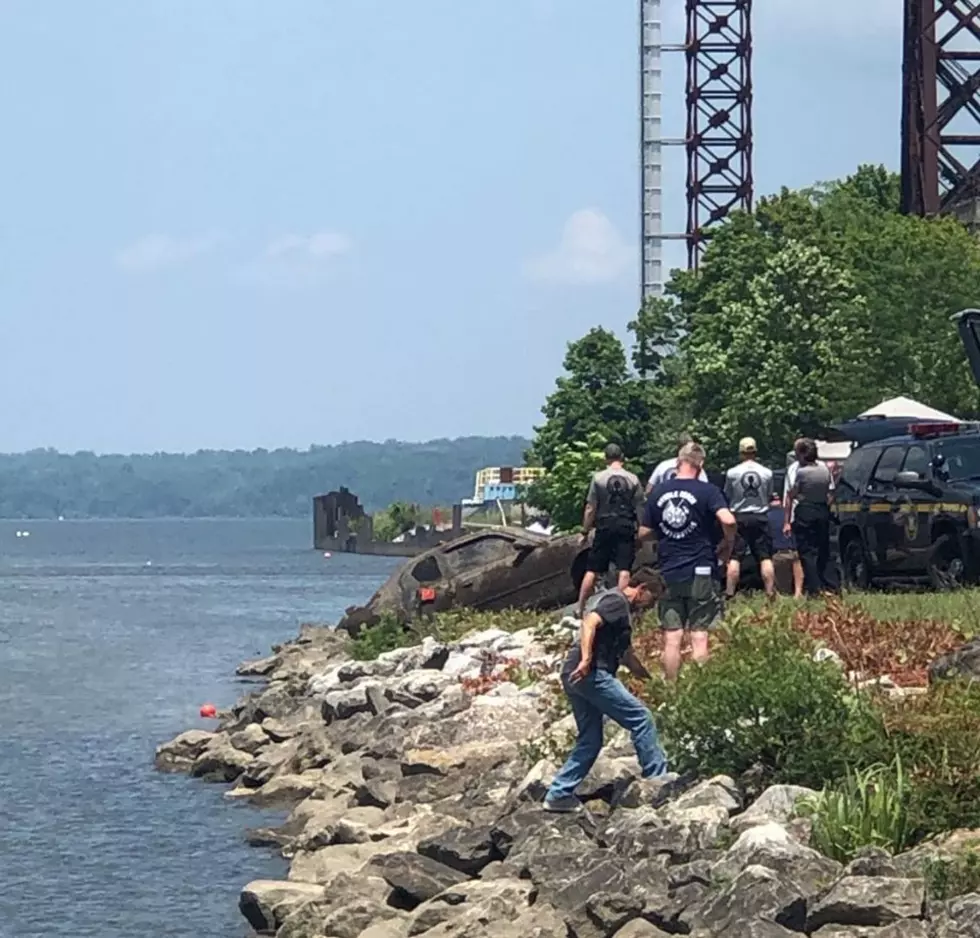 Another Car Pulled From Hudson River in Hudson Valley