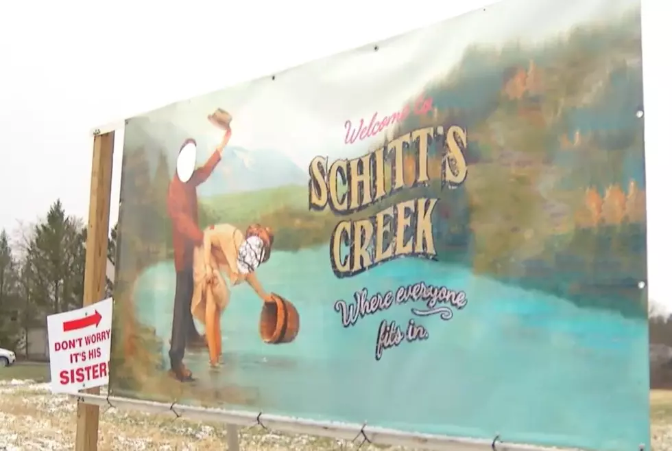 ‘Schitt’s Creek’ Sign in Hudson Valley Called ‘Obscene, Sexist’
