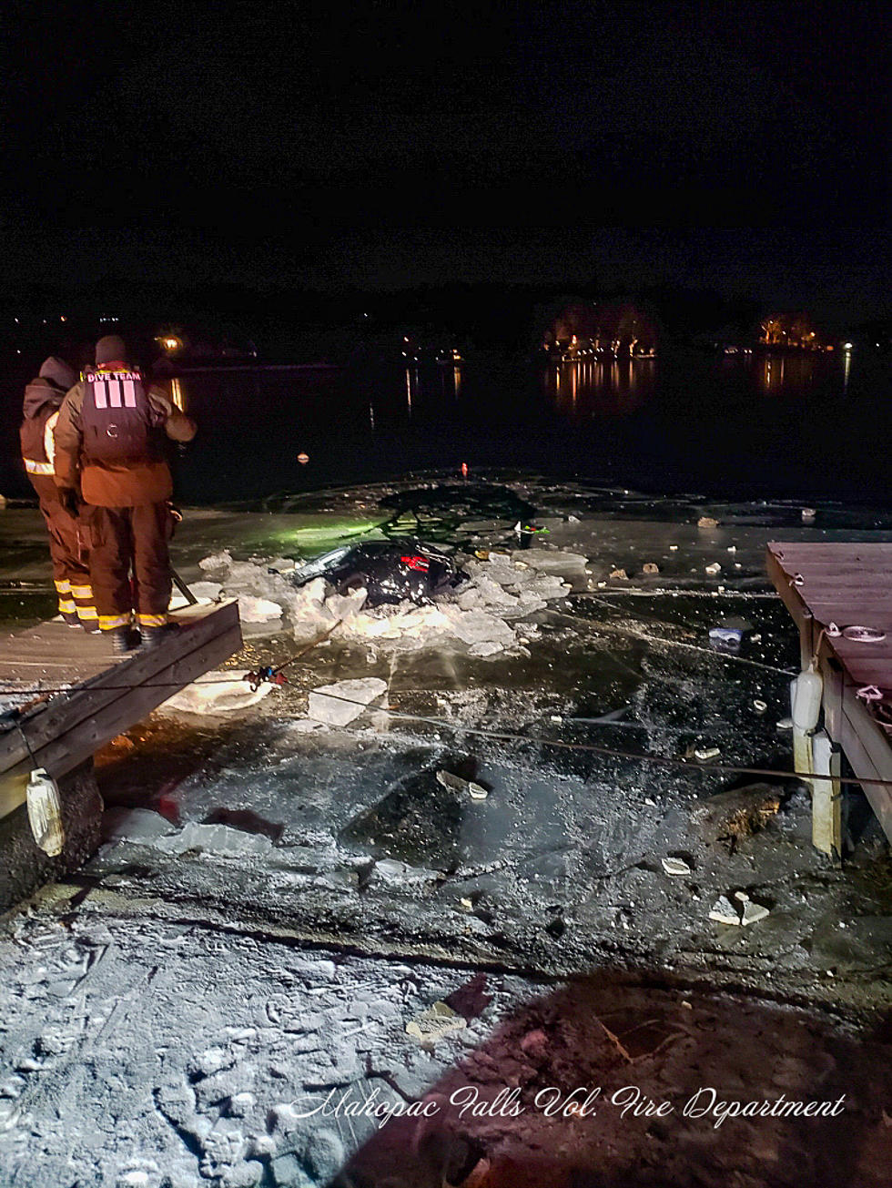 Vehicle Submerged In Lake In Lower Hudson Valley