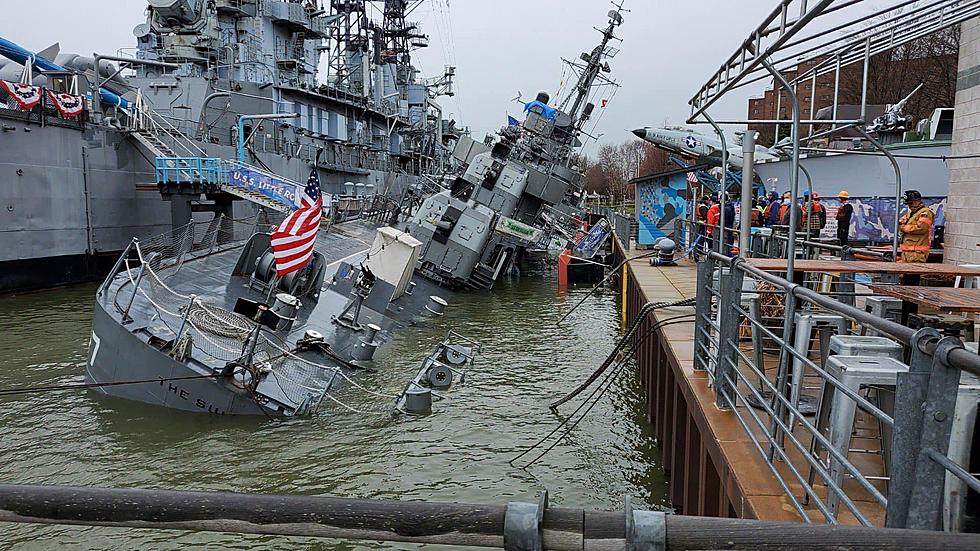 Historic WW II Ship Sinking in New York After &#8216;Major Breach&#8217;