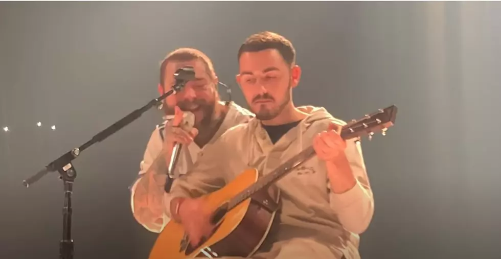 Hudson Valley Fan Performs At Concert With Post Malone In New York