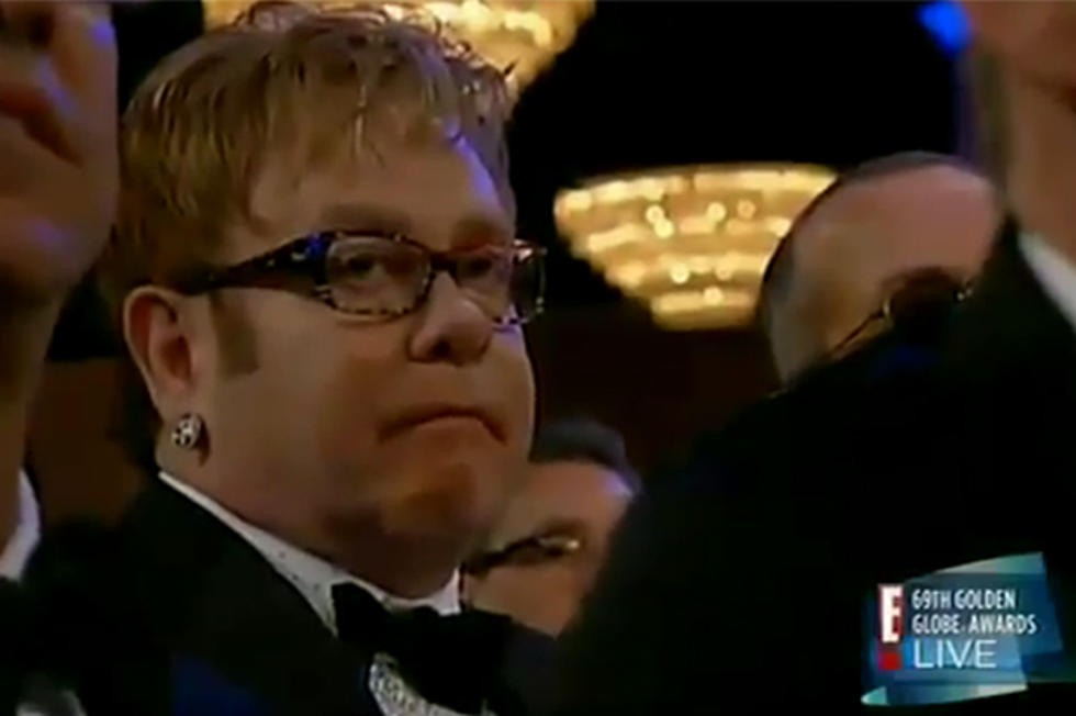 Elton John’s Husband Disses Madonna After Her Golden Globes Win