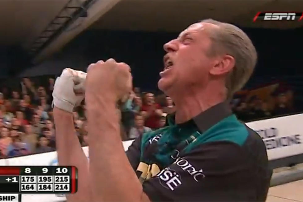 Pro Bowler Goes Ballistic After Becoming U.S. Open Bowling Champion For The 5th Time [VIDEO]