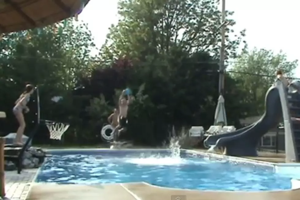 Say Goodbye to Summer with Epic Pool Alley-Oops [VIDEOS]