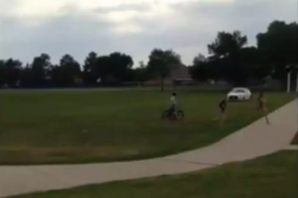High Speed Chase Takes Detour Through Playground [VIDEO]
