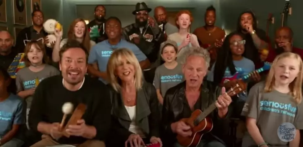 Buckingham And McVie Jam With Jimmy [VIDEO]