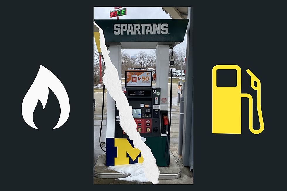 Mid-Michigan Gas Station Pumping Up The Rivalry