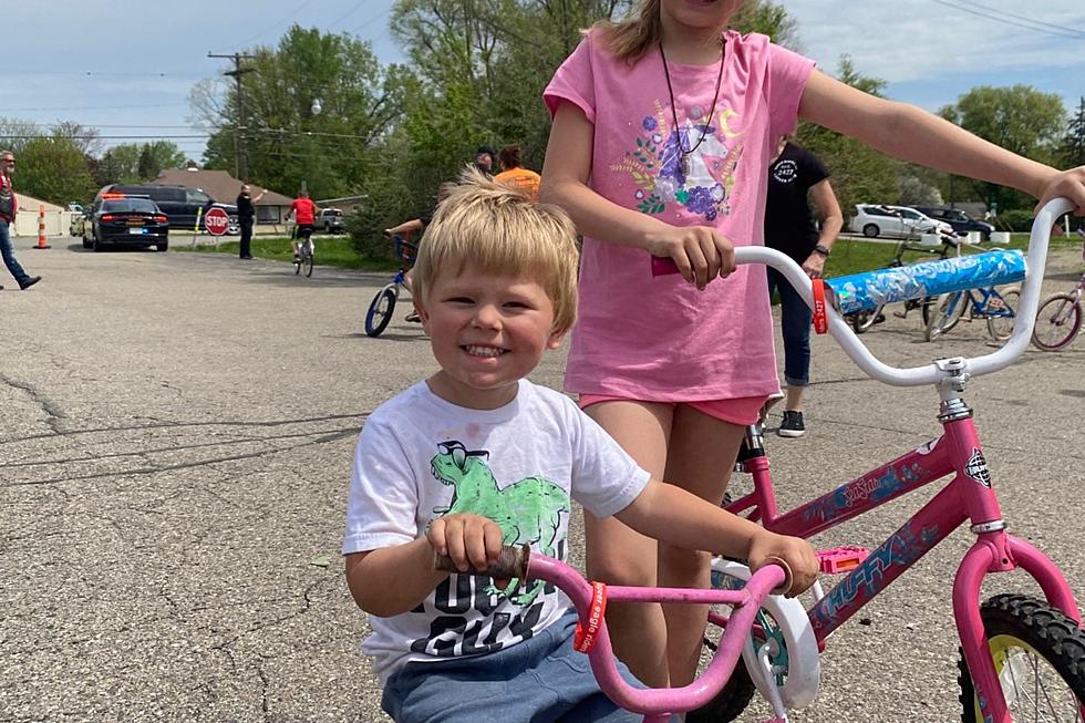 Sold Out - A Successful Lapeer Free Kids' Bike Giveaway