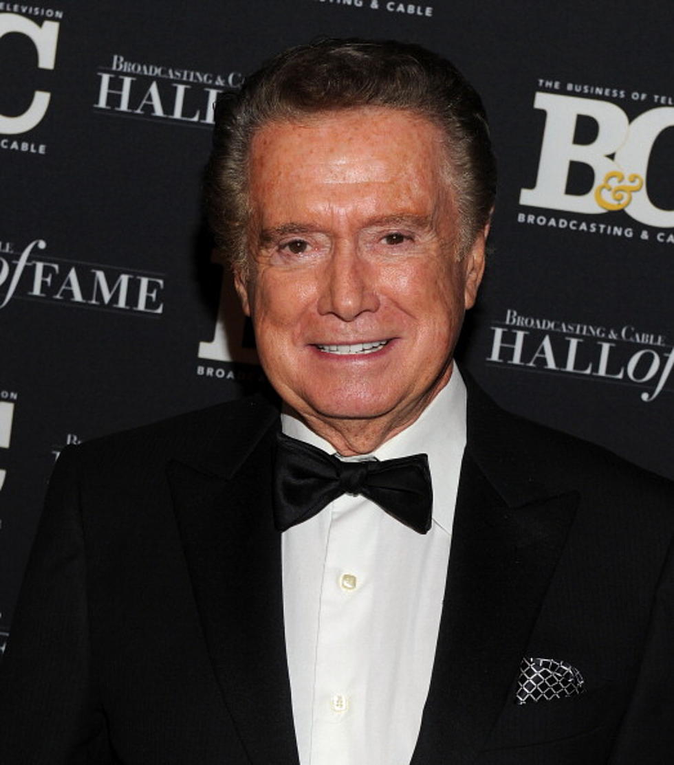 (Drama!) Regis Philbin Fires Agent After Rumors Of A Paycut Caused Him To Quit