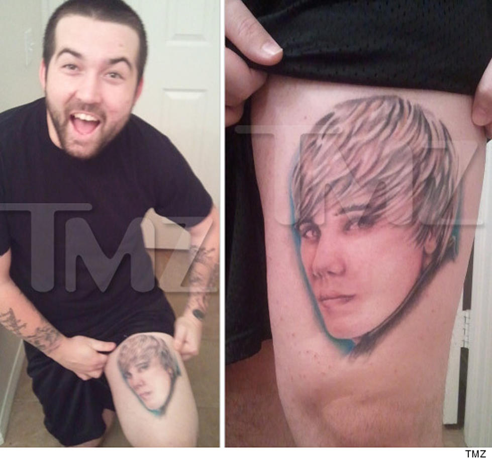 Man Gets a Justin Bieber Tattoo &#8211; But Is It Real?