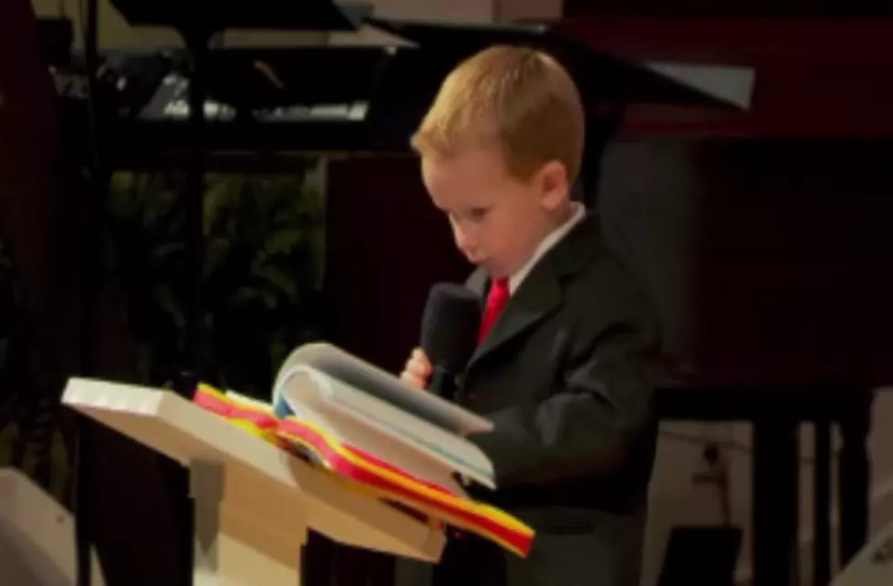 Pint-Sized Preacher Age Four Is A Sermon Sensation [VIDEO]