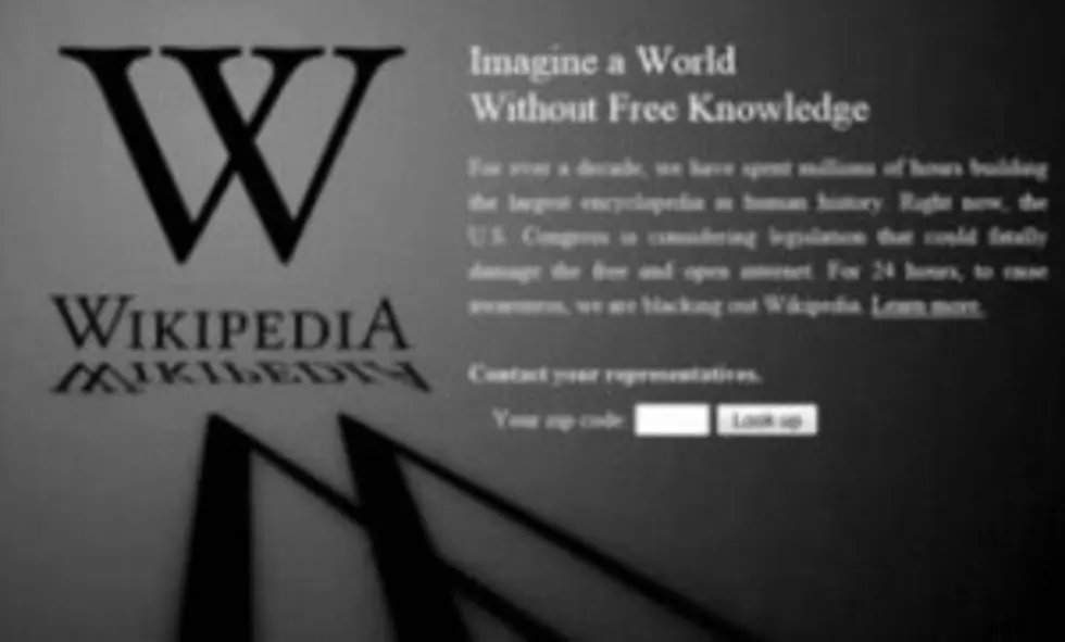 Internet Protest: Where&#8217;s Wikipedia? [VIDEO]