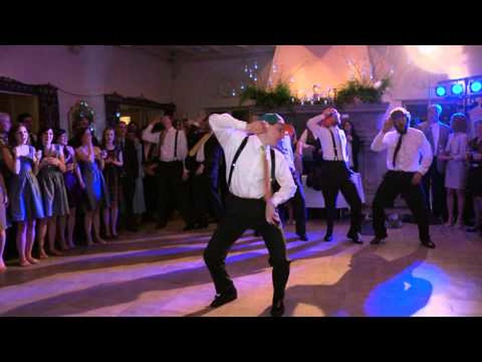 Groom Choreographs Wedding Party Dance To Justin Bieber’s ‘Baby’ [VIDEO]