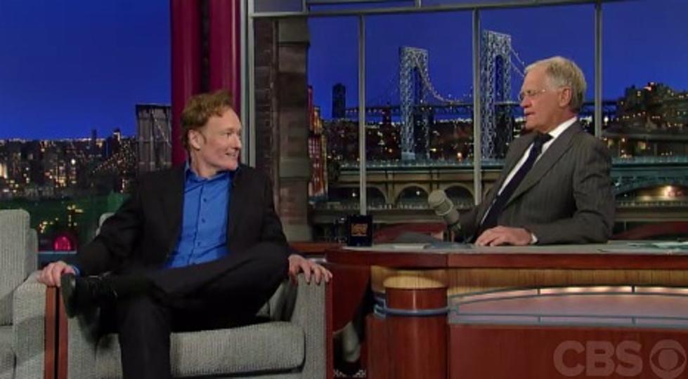 Conan O’Brien & David Letterman Do a Little Jay Leno Bashing [VIDEOS]