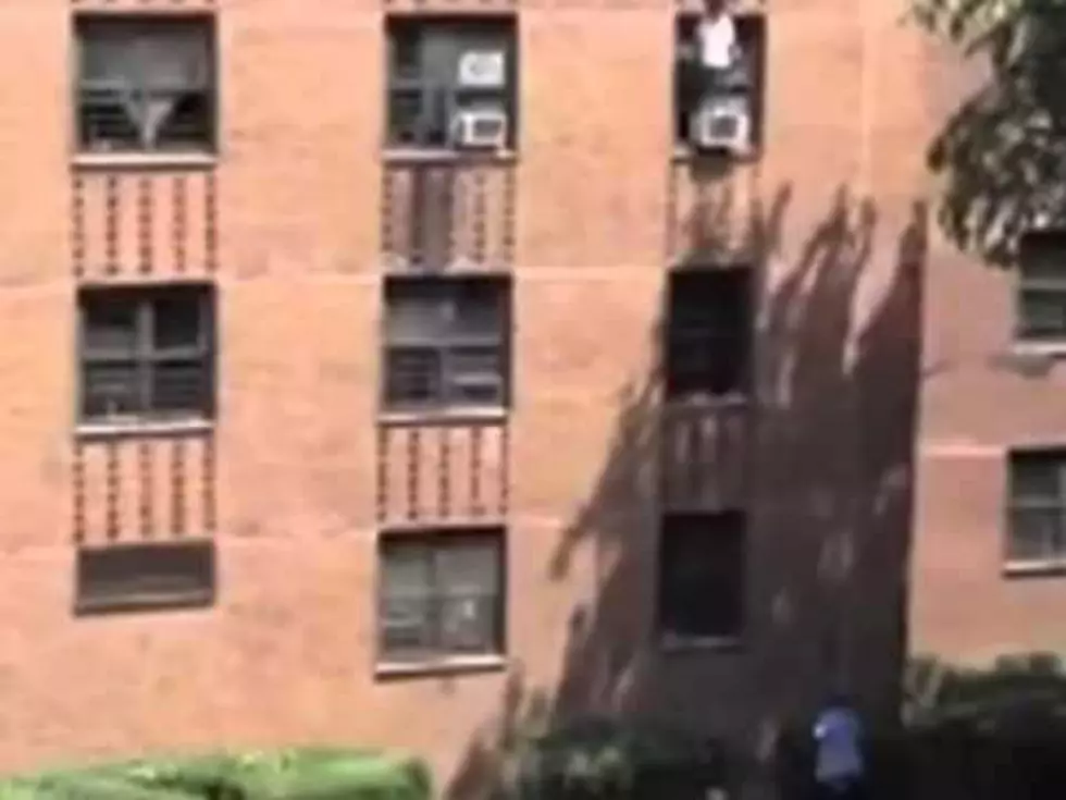 Hero Neighbor Catches Seven-Year-Old Girl Who Falls From Third Story Window [VIDEO]