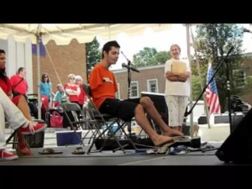 Armless Guitar Player, George Dennehy, Provides Armloads of Inspiration [VIDEO]