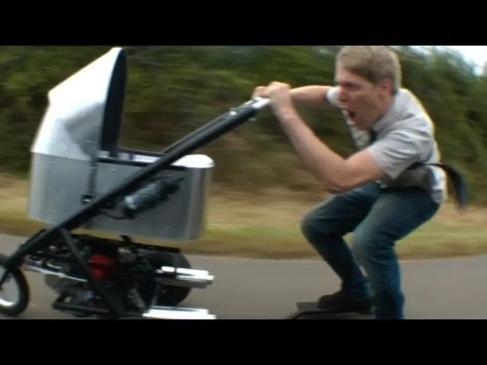 It’s Here The Worlds Fastest Motorized Baby Stroller [VIDEO]