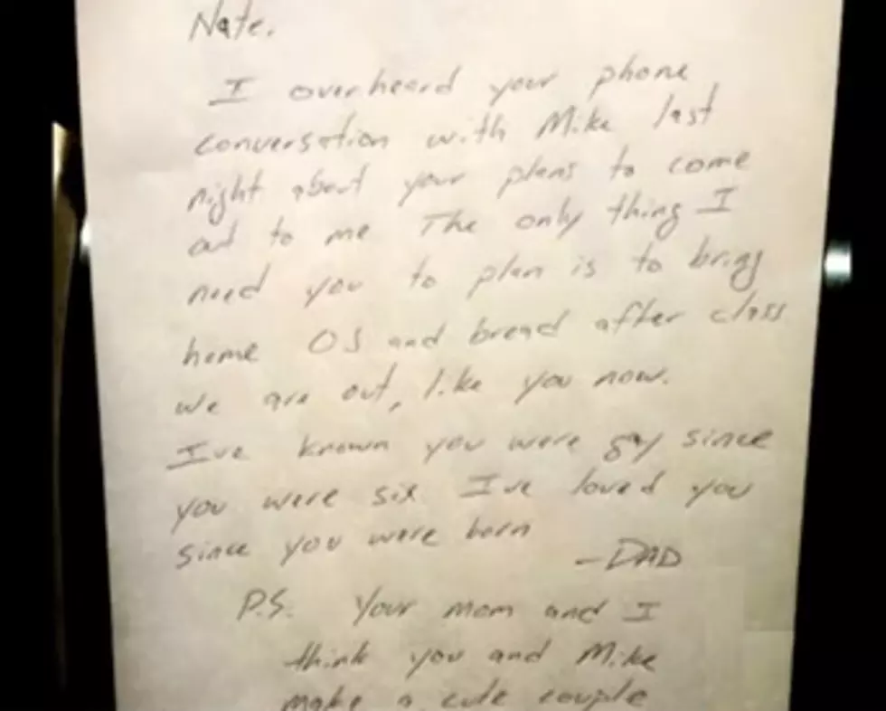 A Father's Touching Letter to His Gay Son
