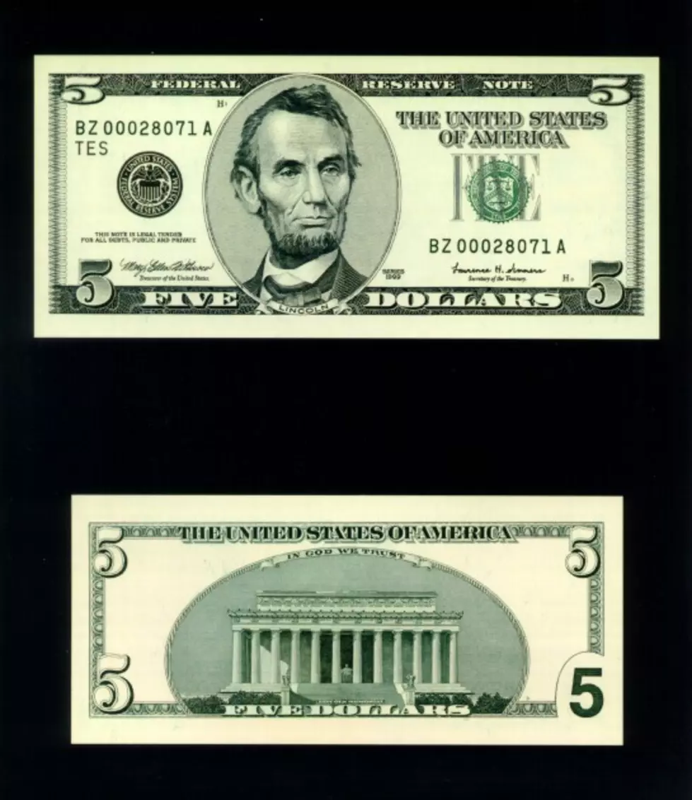 Heads Up! Counterfeit Five Dollar Bills Circulating In Fenton And Linden