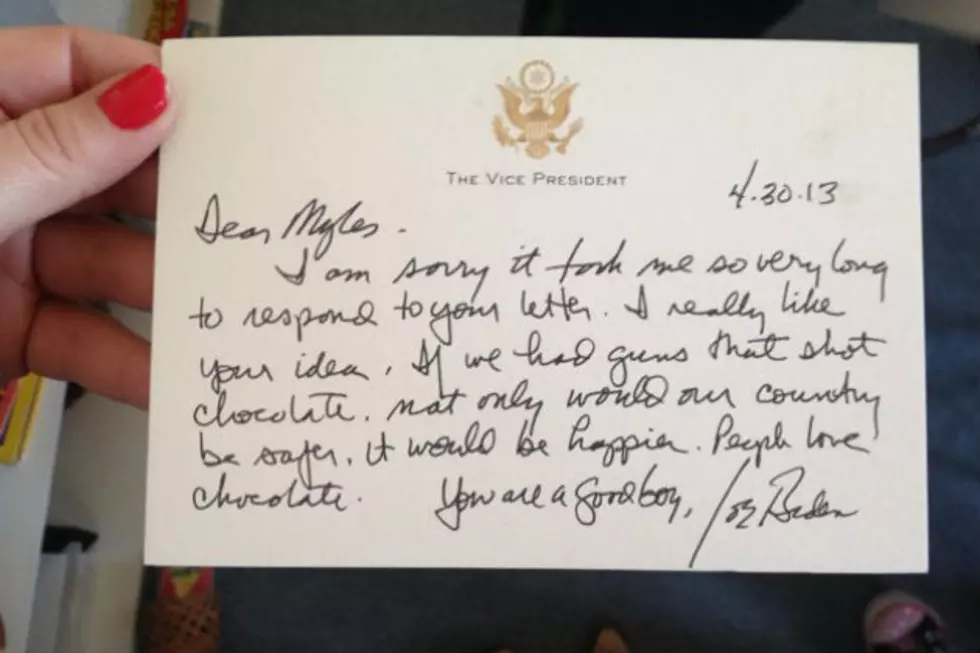 Seven-Year-Old Boy Gets Handwritten Note from Joe Biden
