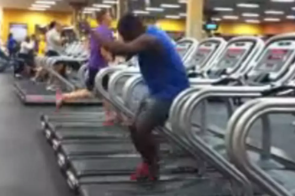 Guy Busts Some Crazy Dance Moves on Treadmill [Video]