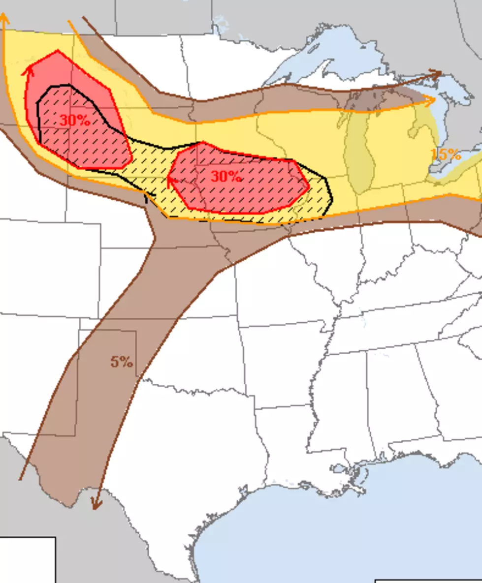 Michigan at Slight Risk for Potentially Dangerous Storms