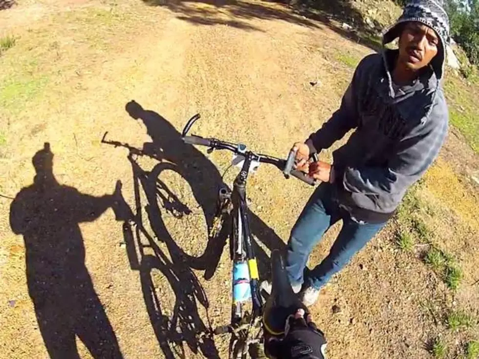 Guy Gets Robbed While On His Bike Caught On GoPro Camera [VIDEO]