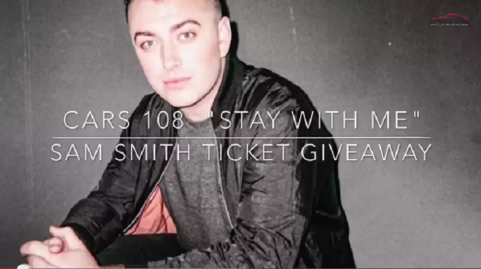 Sam Smith Ticket Giveaway