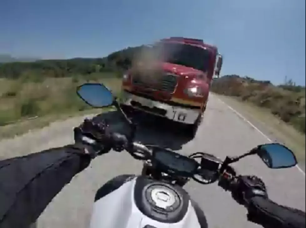 GoPro Films Motorcycle Crashing Into Fire Truck [VIDEO]
